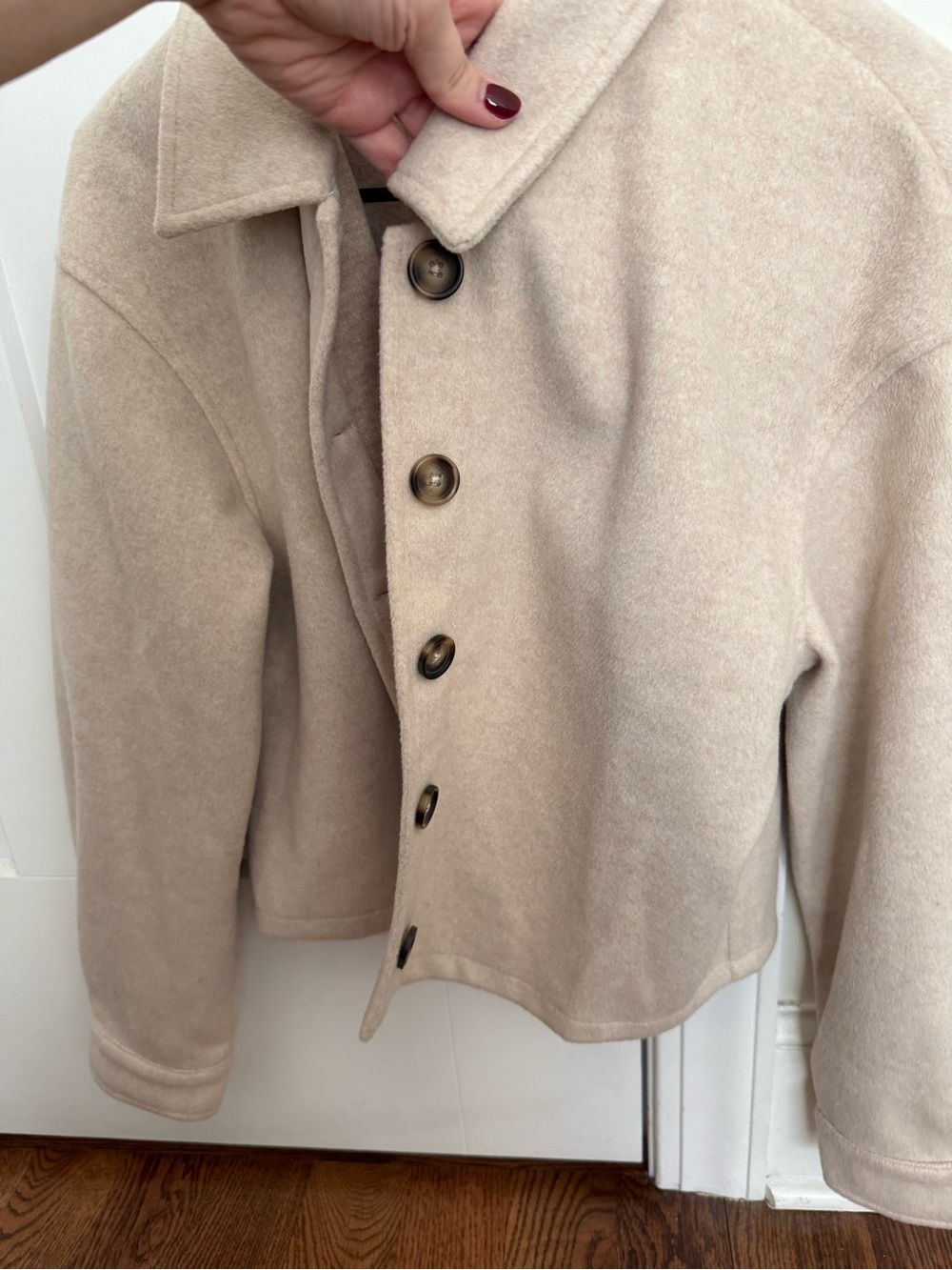 Cropped button up jacket - Picture 4 of 5